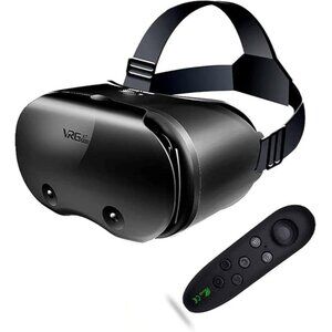 VR Headset with Remote for iPhone 12/X/8 & Android | 3D Virtual Reality Goggles